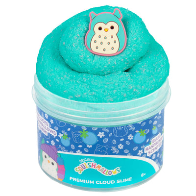 Winston The Owl 🦉Premium Scented Blue Raspberry 8 oz. Slime